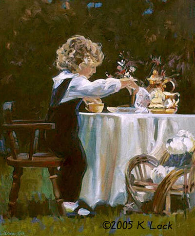 Tea Party by Kathleen Lack